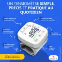 Tensiomètre électronique de poignet avec lecture d'arythmie3.webp