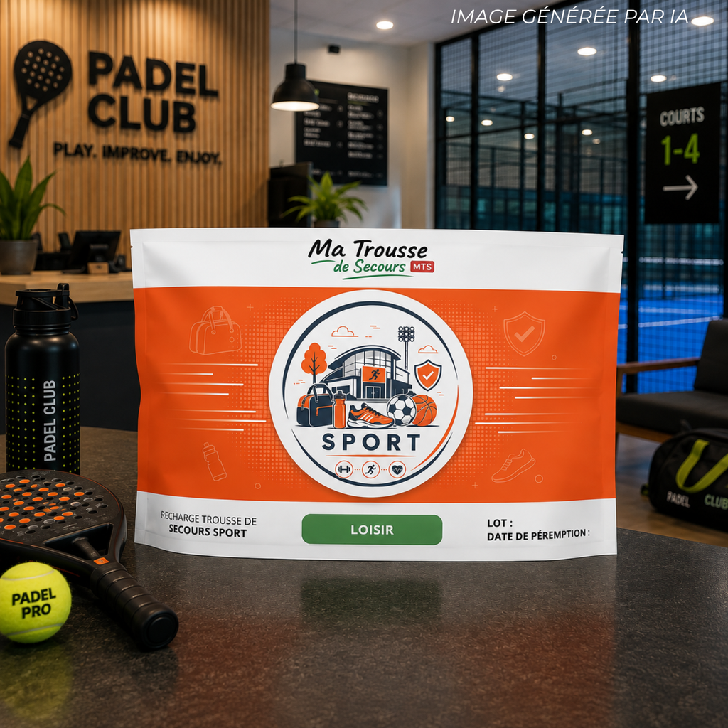 Recharge trousse de secours sport