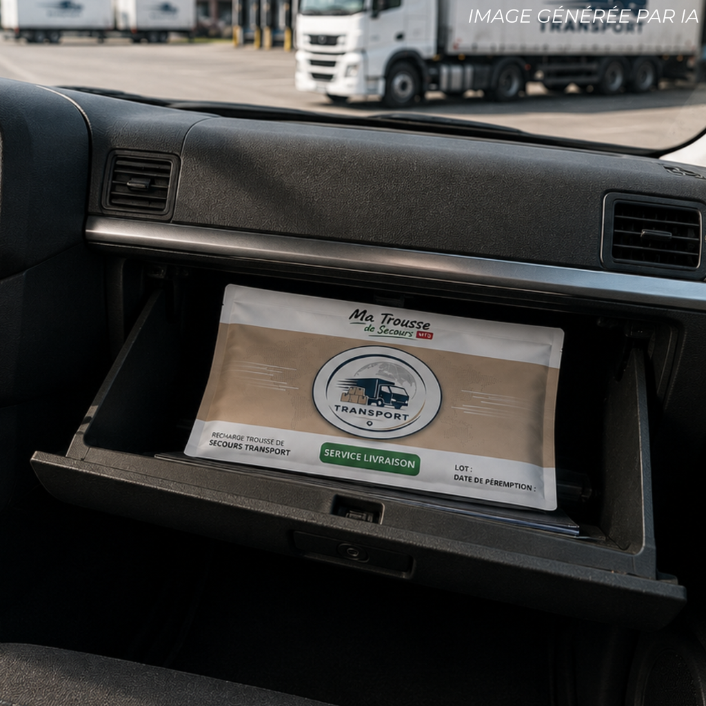 Recharge trousse de secours transport